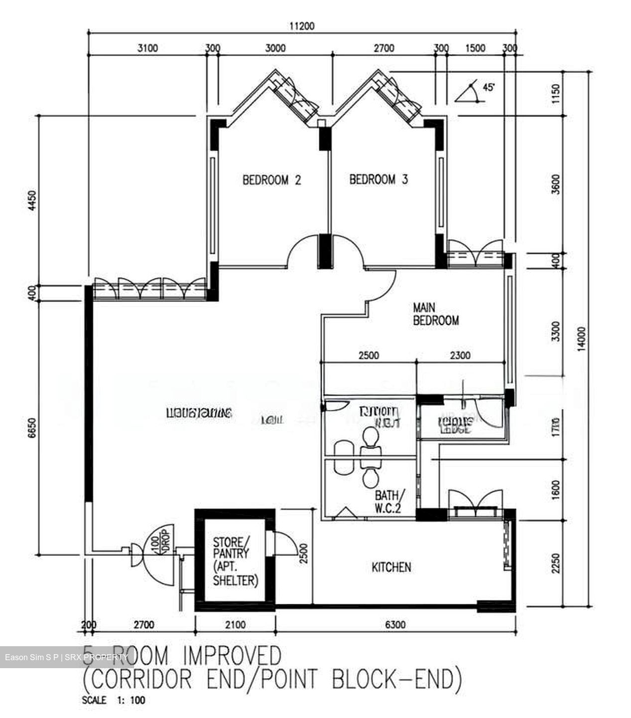 Blk 261B Sengkang East Way (Sengkang), HDB 5 Rooms #538602121
